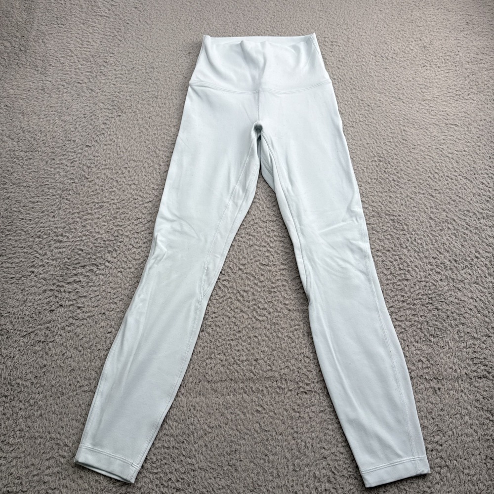 Lululemon Align Leggings Womens 2 Blue High Waist Full Length Yoga Pants